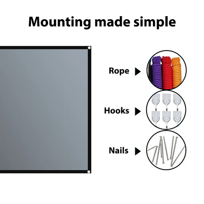 Velumi™ Reflective Projection Screen