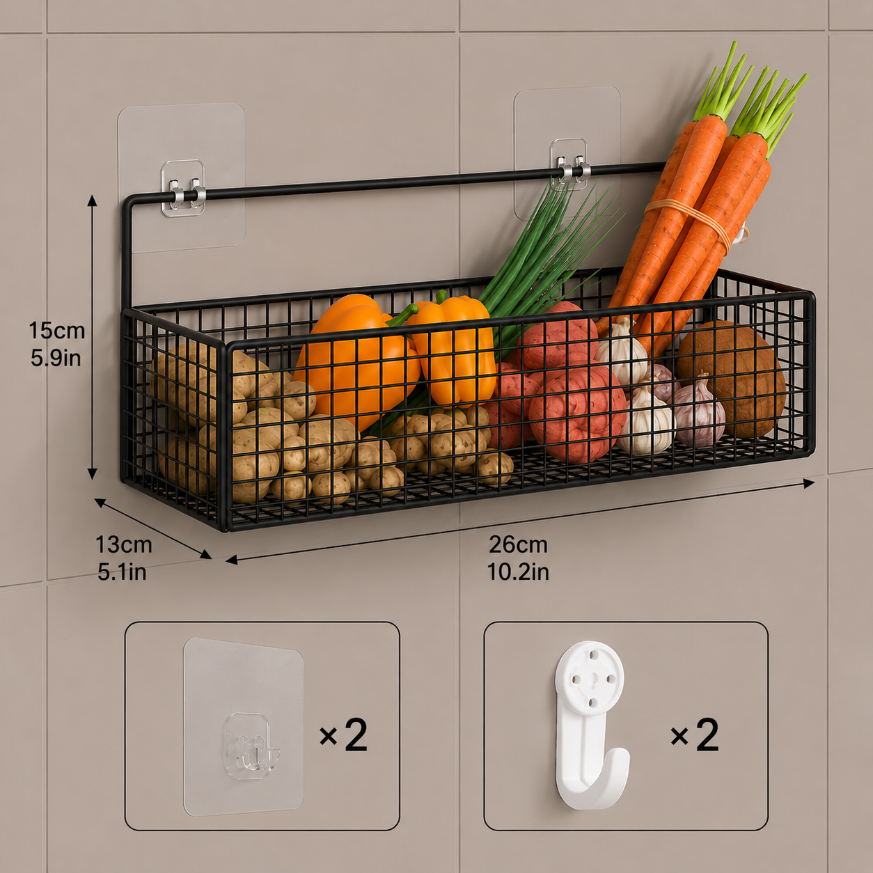 SpaceSaver Basket