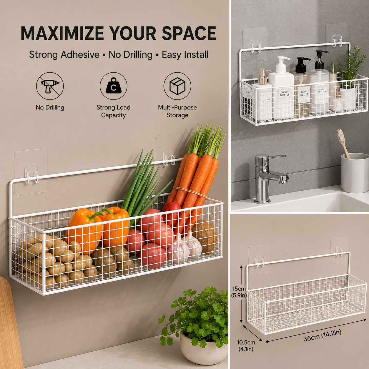 SpaceSaver Basket
