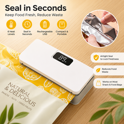 2-in-1 Mini Bag Sealer