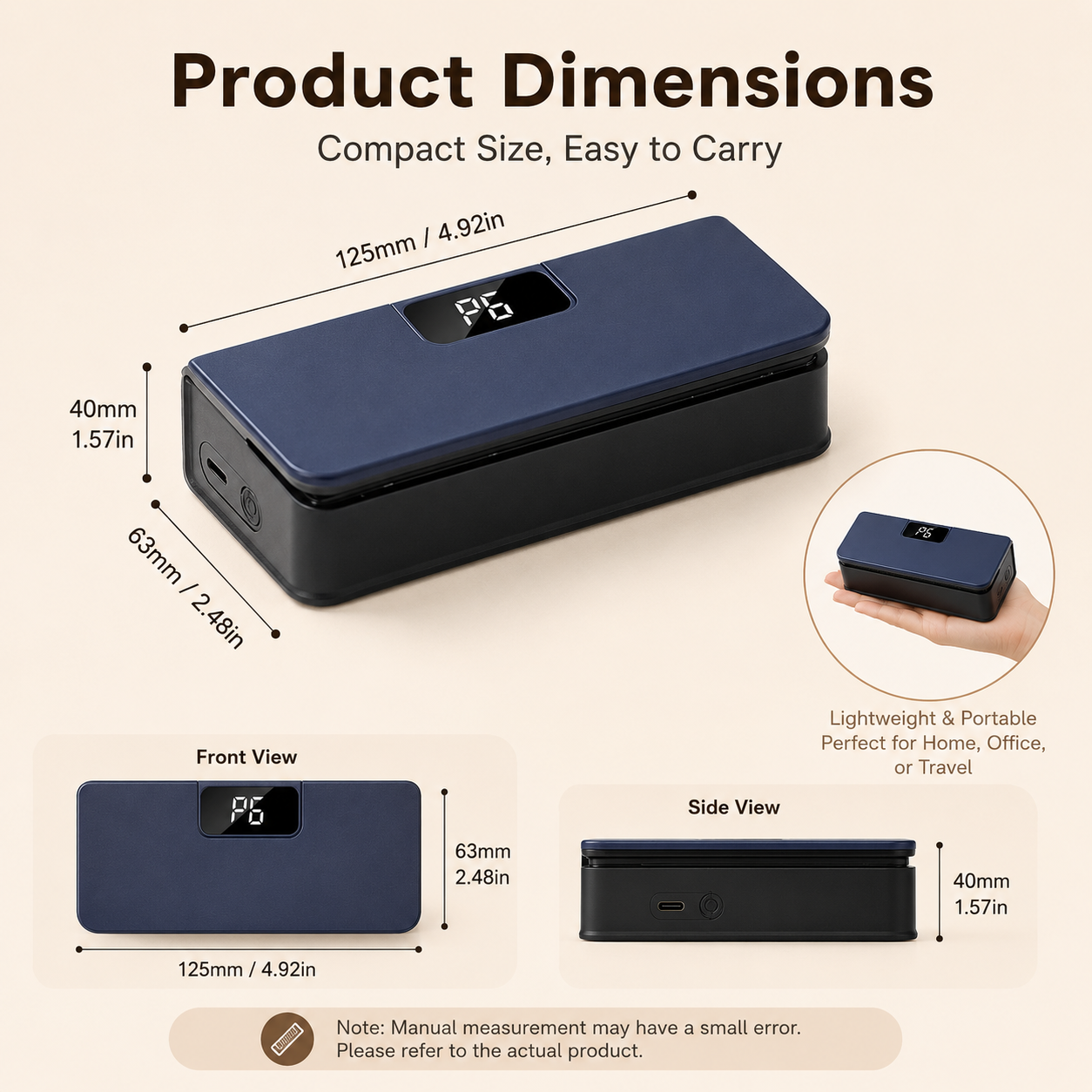 2-in-1 Mini Bag Sealer