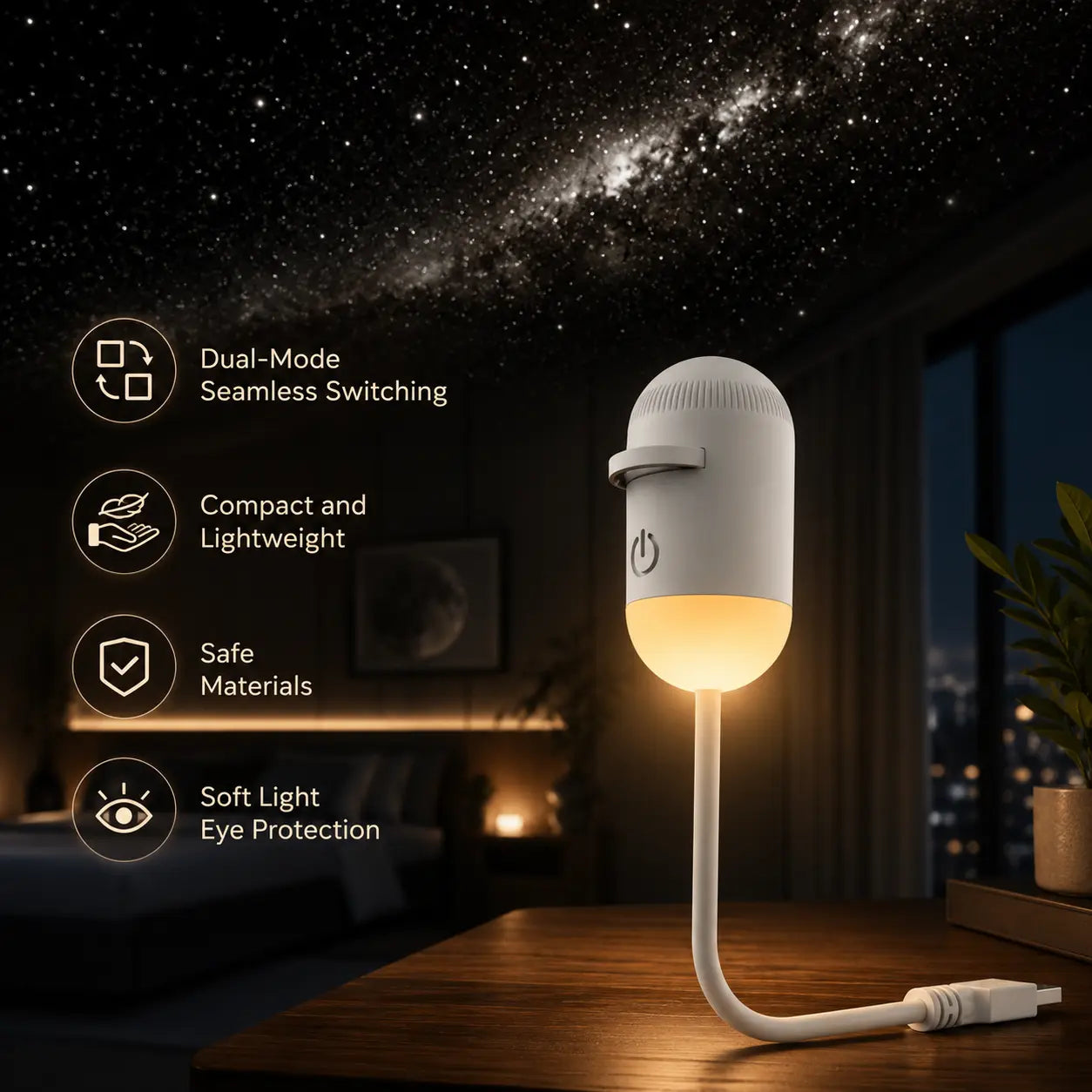 Velumi™ - Galaxy Ceiling Projector